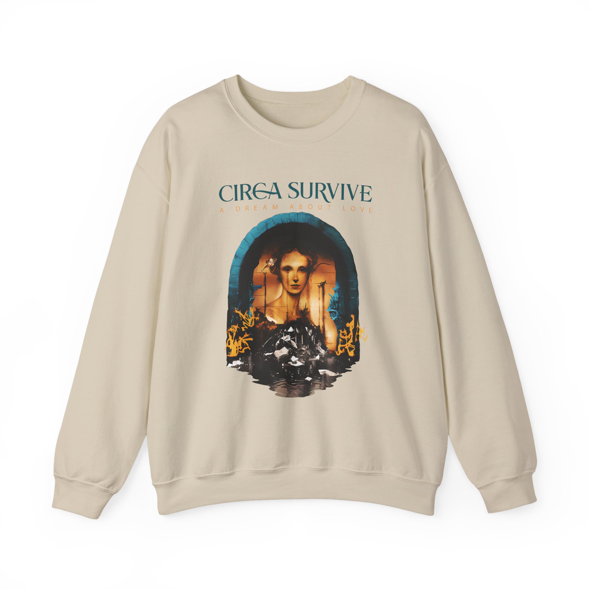 Circa Survive ADAL Cover Unisex Heavy Blendâ„¢ Crewneck Sweatshirt