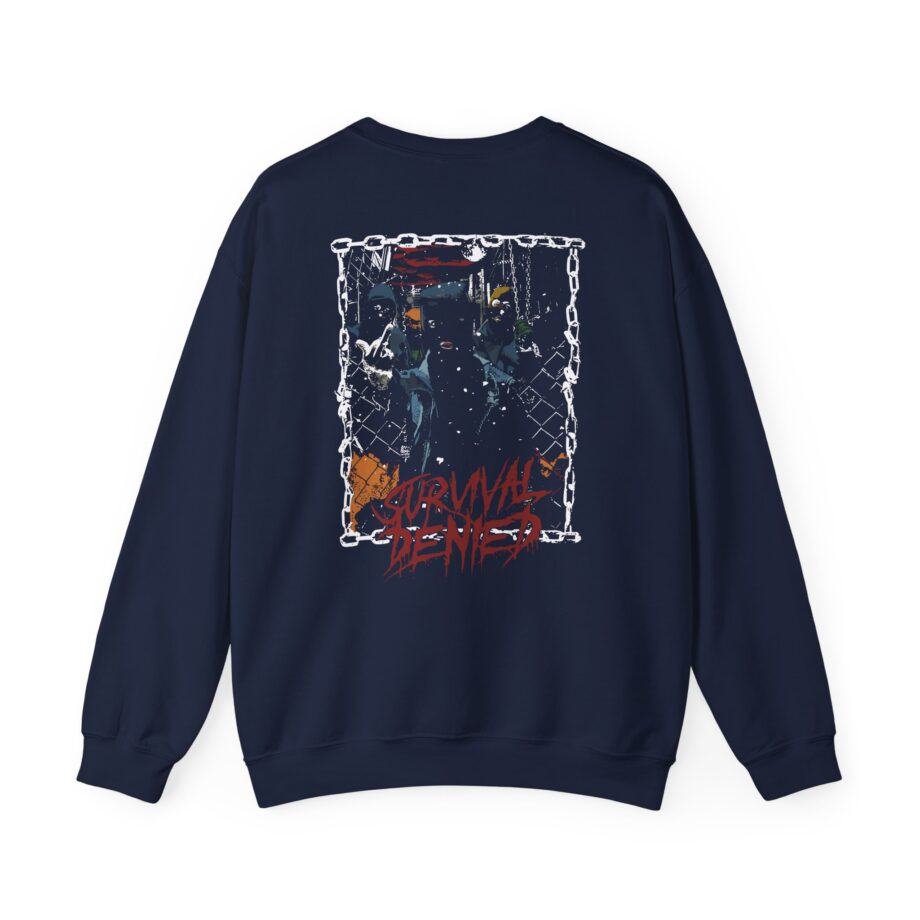Get the Shot Survival Denied Unisex Heavy Blend™ Crewneck Sweatshirt