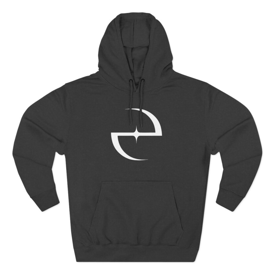 Evanescence E-logo Three-Panel Fleece Hoodie