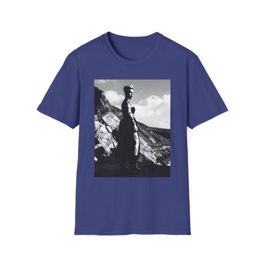P!nk Trustfall Charcoal Unisex Softstyle T-Shirt