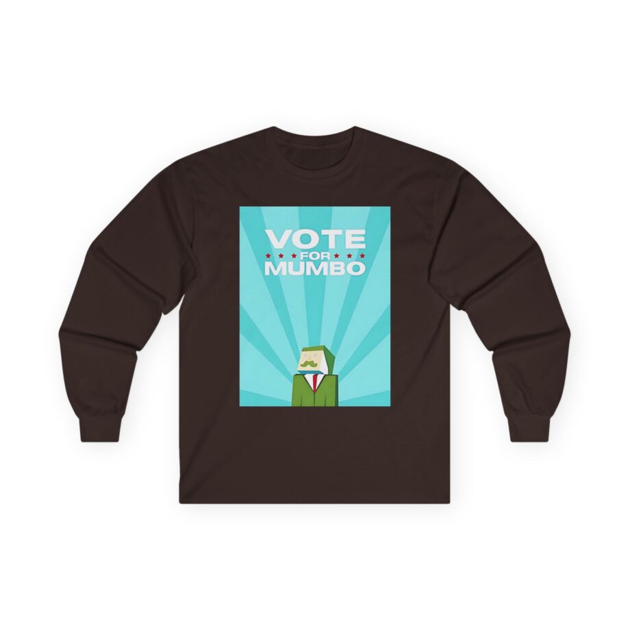 Mumbo Jumbo Vote for Mumbo Unisex Ultra Cotton Long Sleeve Tee