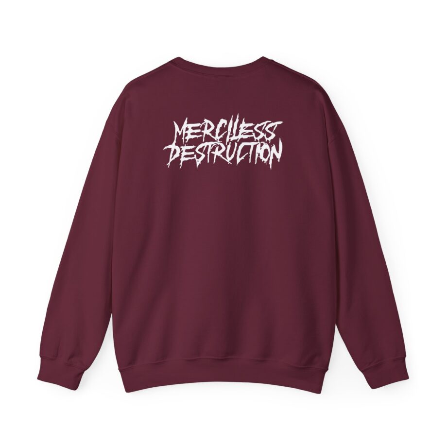 Get the Shot Merciless Destruction Unisex Heavy Blend™ Crewneck Sweatshirt