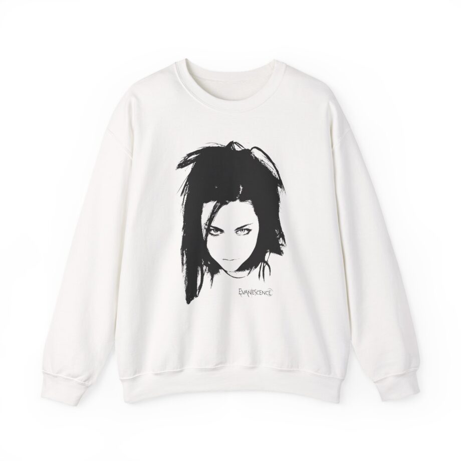 Evanescence Amy Face Unisex Heavy Blend™ Crewneck Sweatshirt