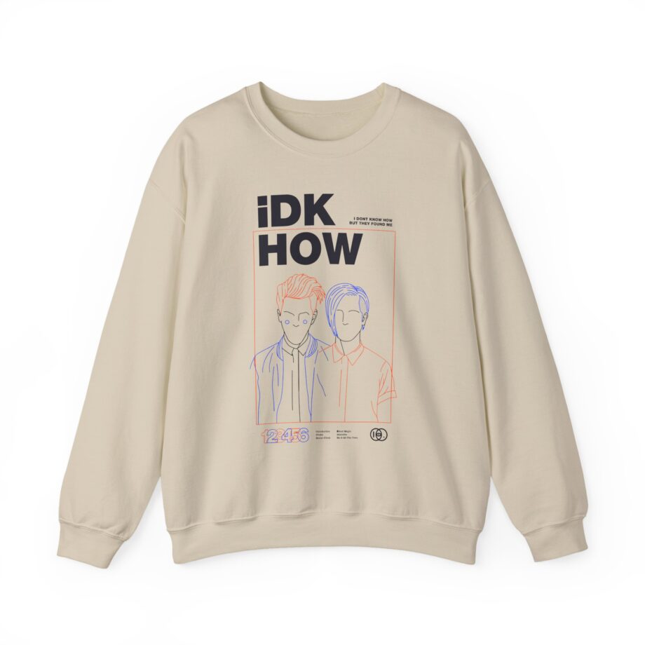 iDKHOW OUTLINES Unisex Heavy Blend™ Crewneck Sweatshirt