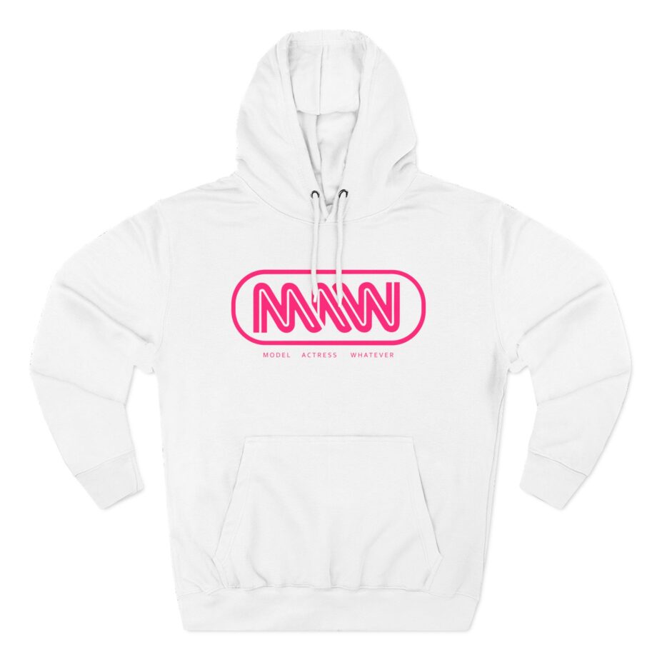 Suki Waterhouse MAW Logo Three-Panel Fleece Hoodie