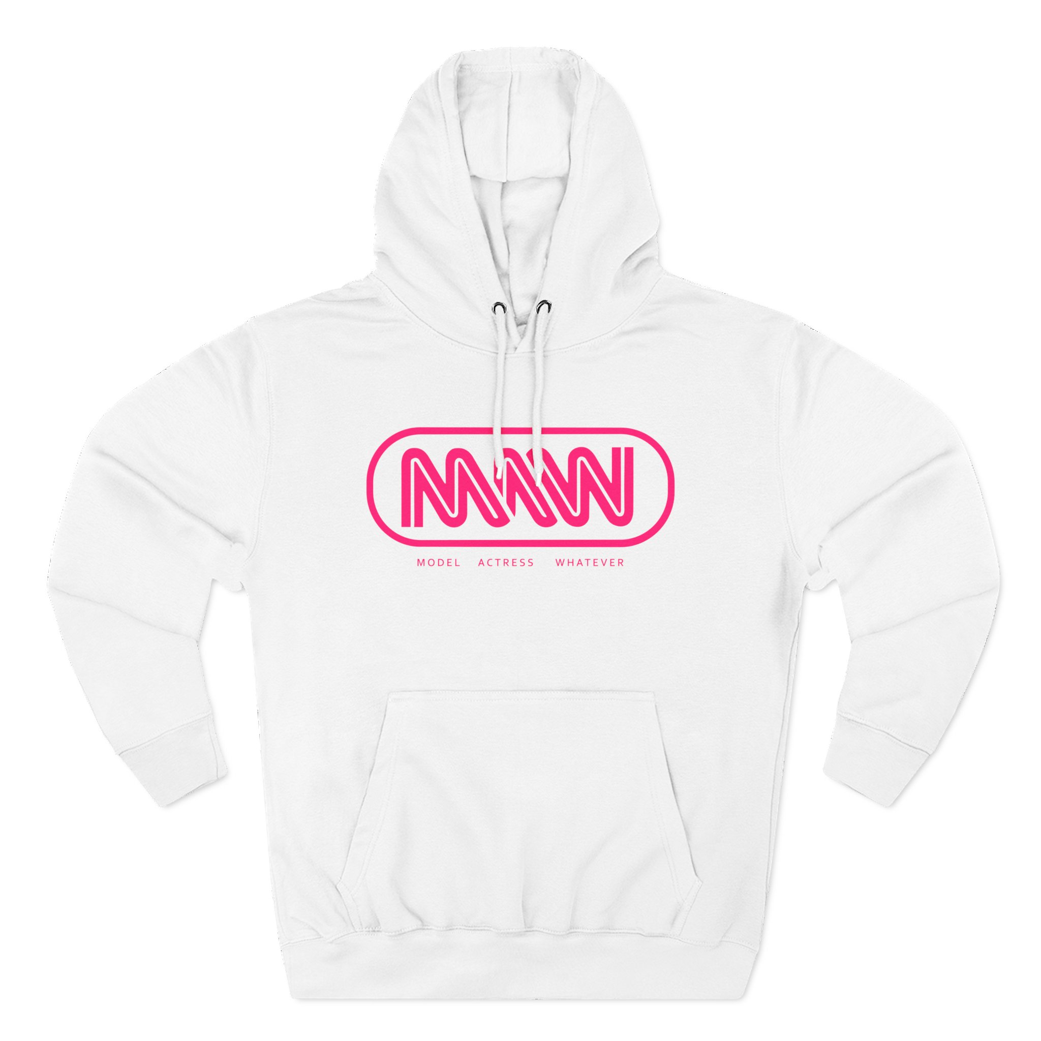 Suki Waterhouse MAW Logo Three-Panel Fleece Hoodie