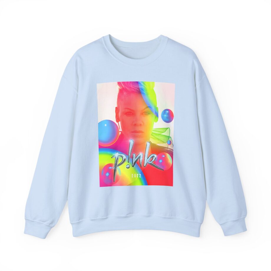 P!nk Summer 2022 Rainbow Unisex Heavy Blend™ Crewneck Sweatshirt