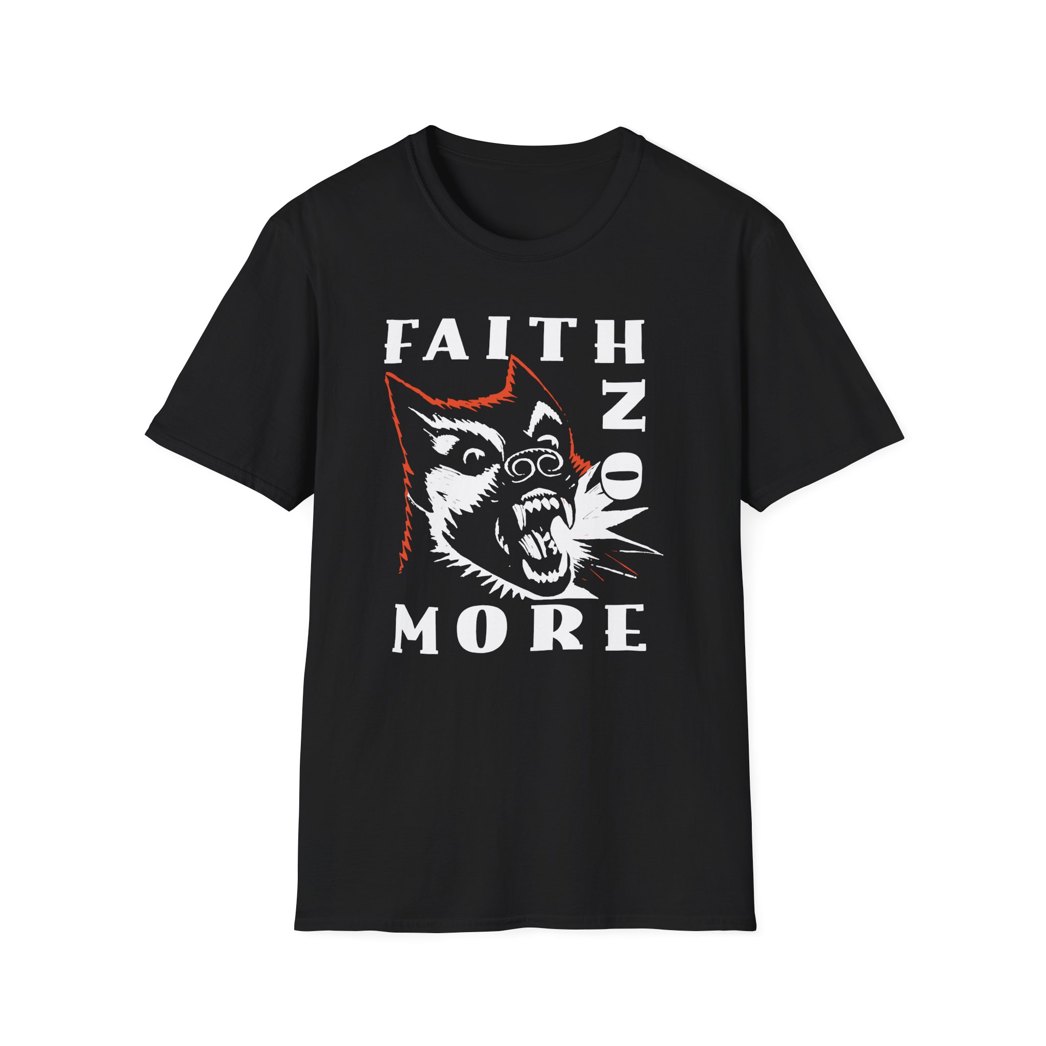 Faith No More Logo Dog Unisex Softstyle T-Shirt