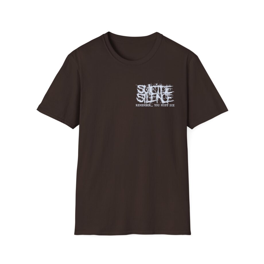 Suicide Silence Rymd Snake Skull Unisex Softstyle T-Shirt
