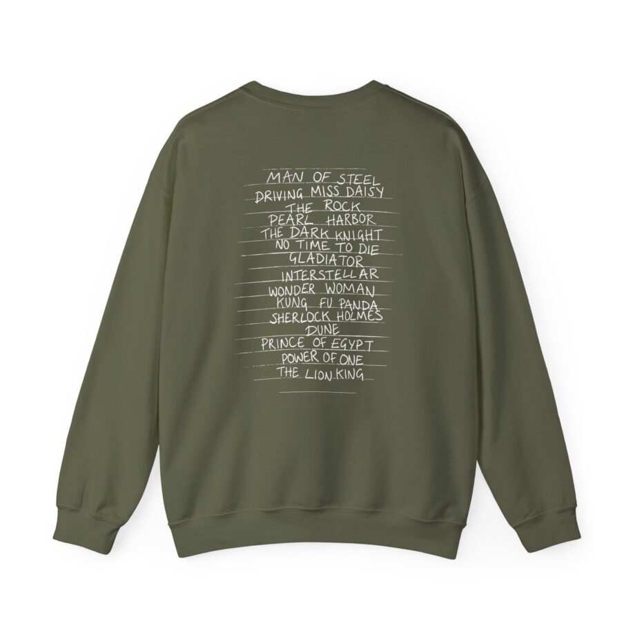 Hans Zimmer Titles Unisex Heavy Blend™ Crewneck Sweatshirt