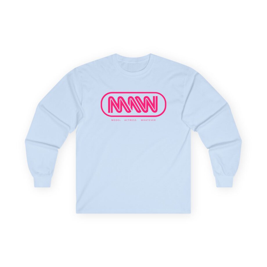 Suki Waterhouse MAW Logo Unisex Ultra Cotton Long Sleeve Tee