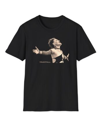 Pink Trustfall Praise Unisex Softstyle T-Shirt
