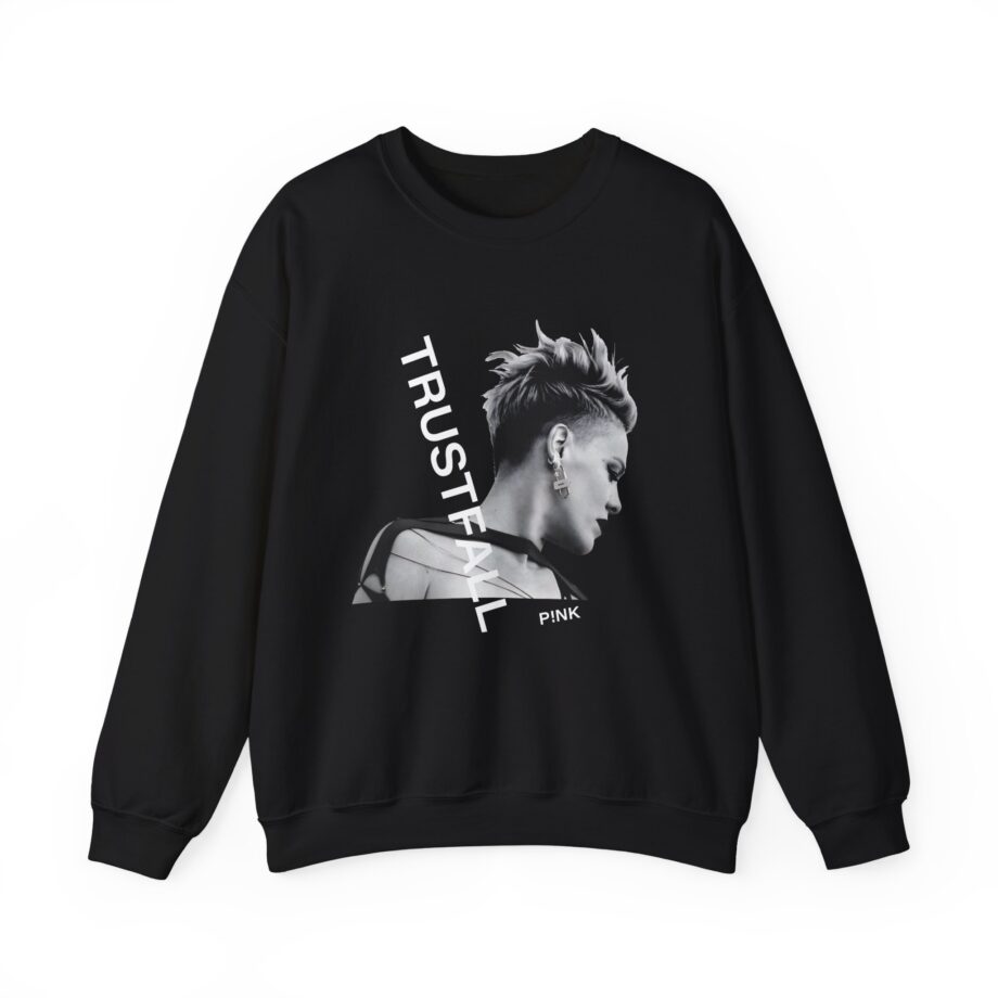 Pink Trustfall Unisex Heavy Blend™ Crewneck Sweatshirt