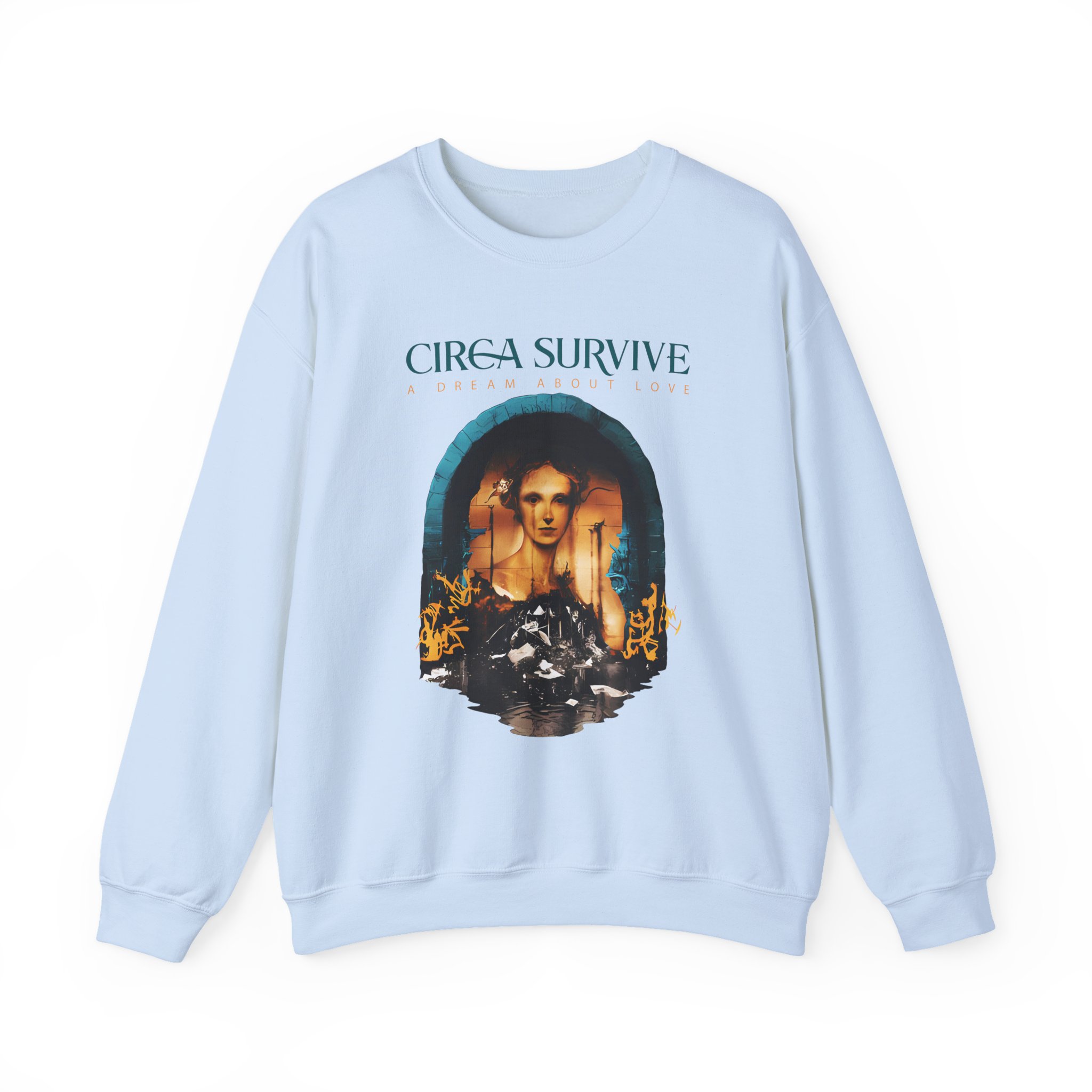 Circa Survive ADAL Cover Unisex Heavy Blendâ„¢ Crewneck Sweatshirt