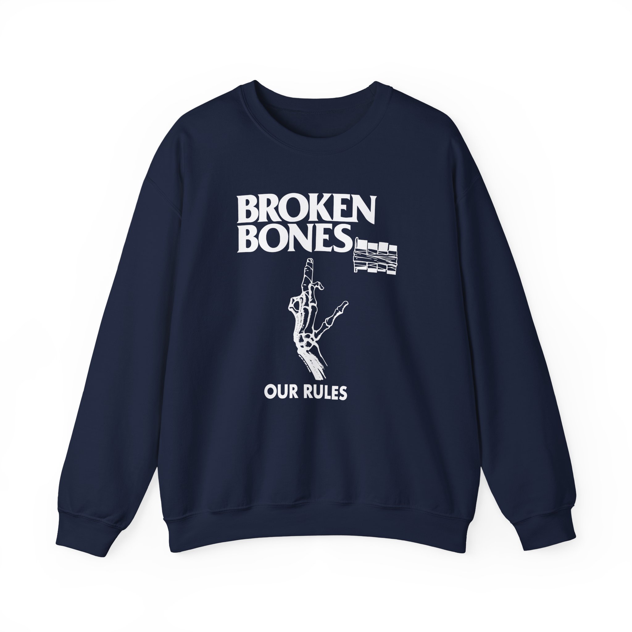Broken Bones The Henry Unisex Heavy Blend Crewneck Sweatshirt
