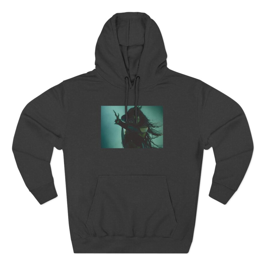 Loreen Tattoo Motion Three-Panel Fleece Hoodie