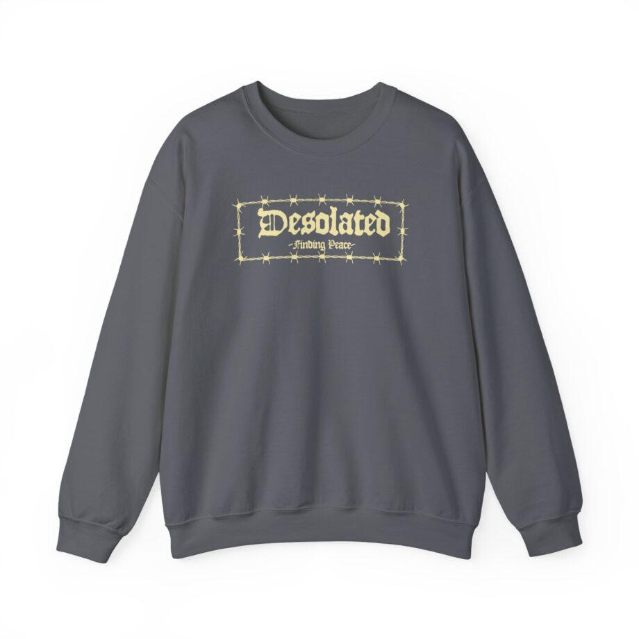 Desolated Finding Peace Unisex Heavy Blend™ Crewneck Sweatshirt