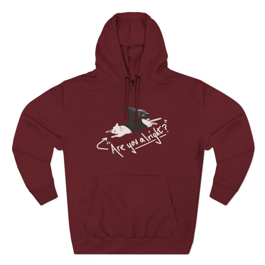 Lovejoy are you alright Three-Panel Fleece Hoodie
