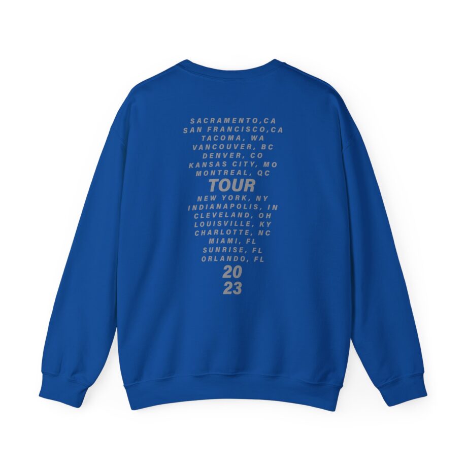P!nk Trustfall Charcoal Unisex Heavy Blend™ Crewneck Sweatshirt