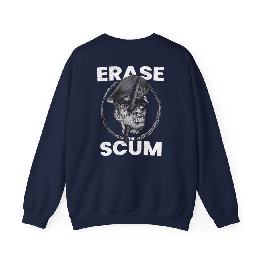 Get the Shot Erase the Scum Unisex Heavy Blend™ Crewneck Sweatshirt