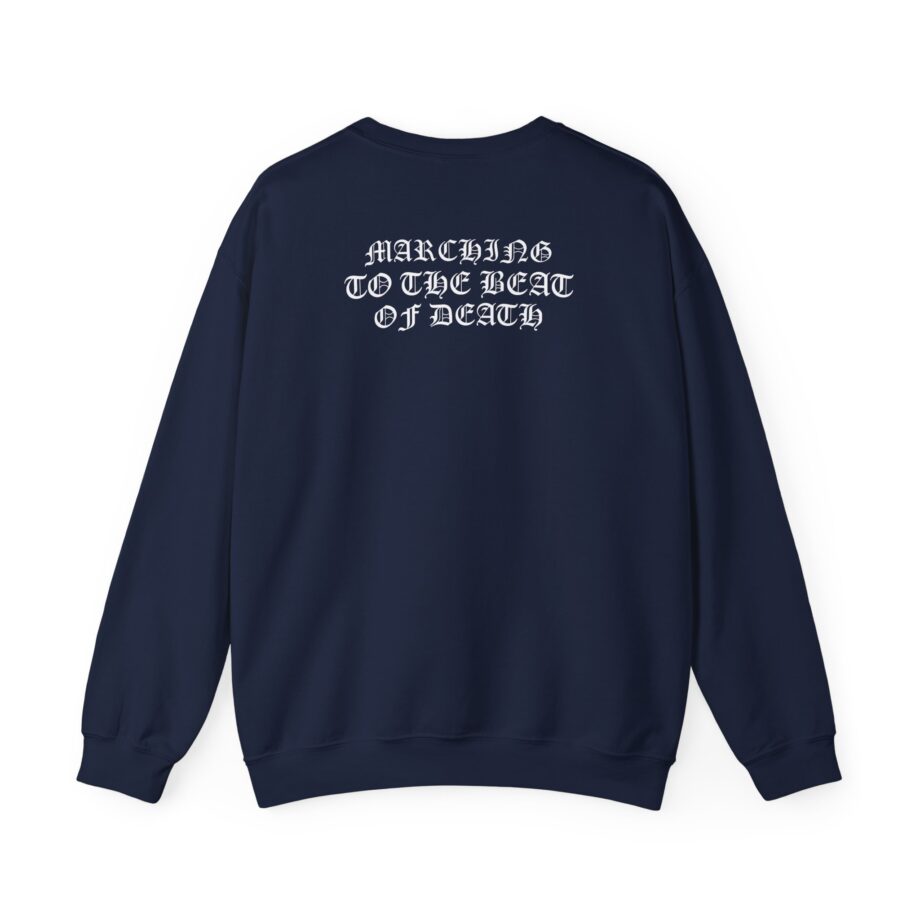 Born From Pain Marching to the Beat of Death Unisex Heavy Blend™ Crewneck Sweatshirt