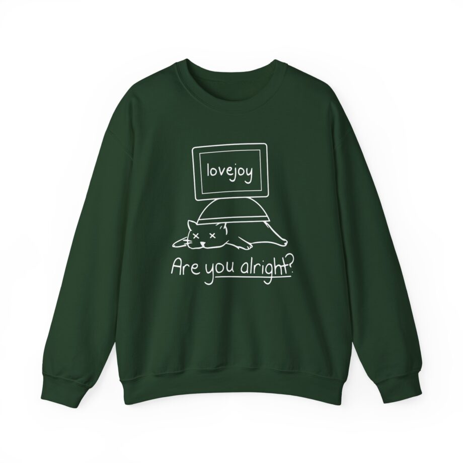 Lovejoy are you alright Unisex Heavy Blend™ Crewneck Sweatshirt