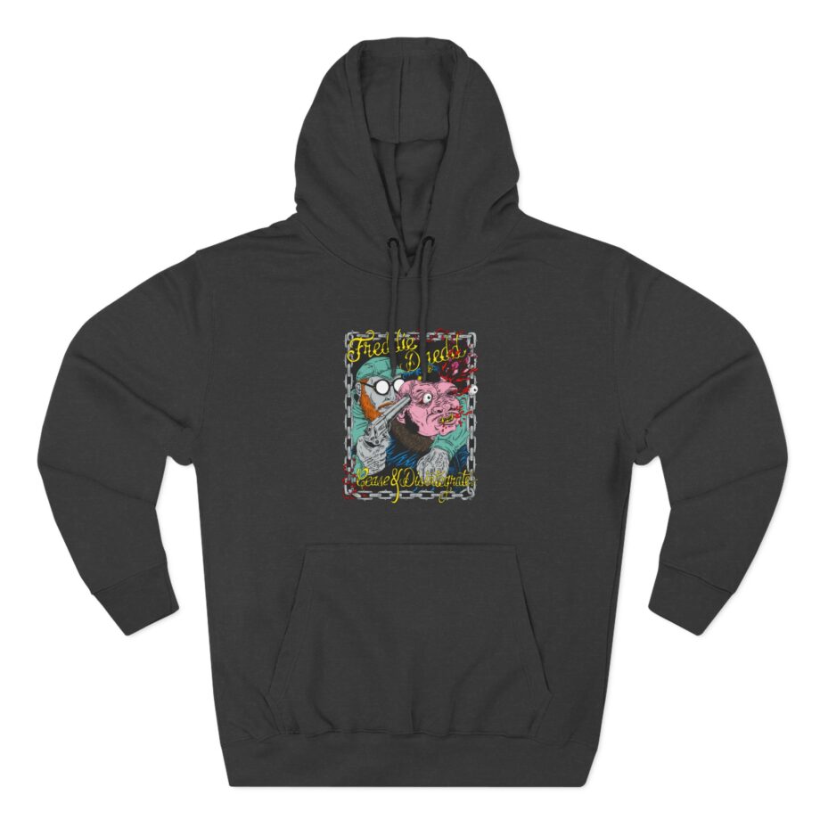Freddie Dredd Piggy Three-Panel Fleece Hoodie
