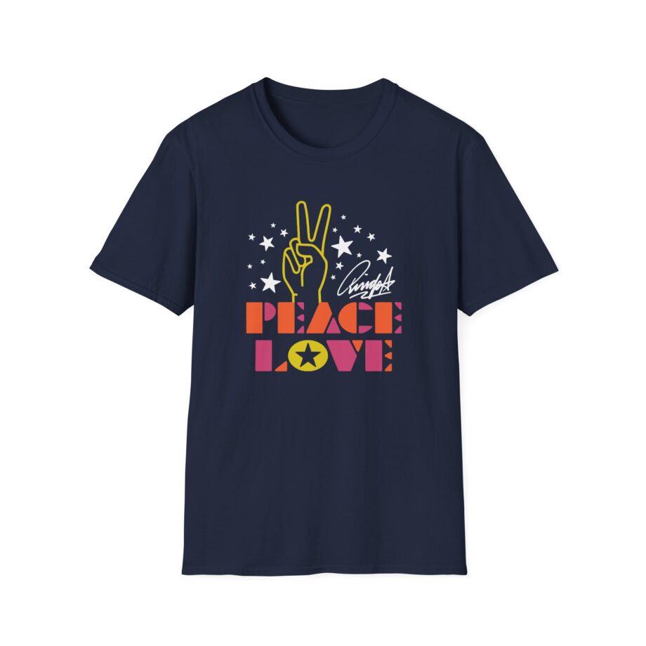 Ringo Starr Peace & Love Peace Sign Unisex Softstyle T-Shirt