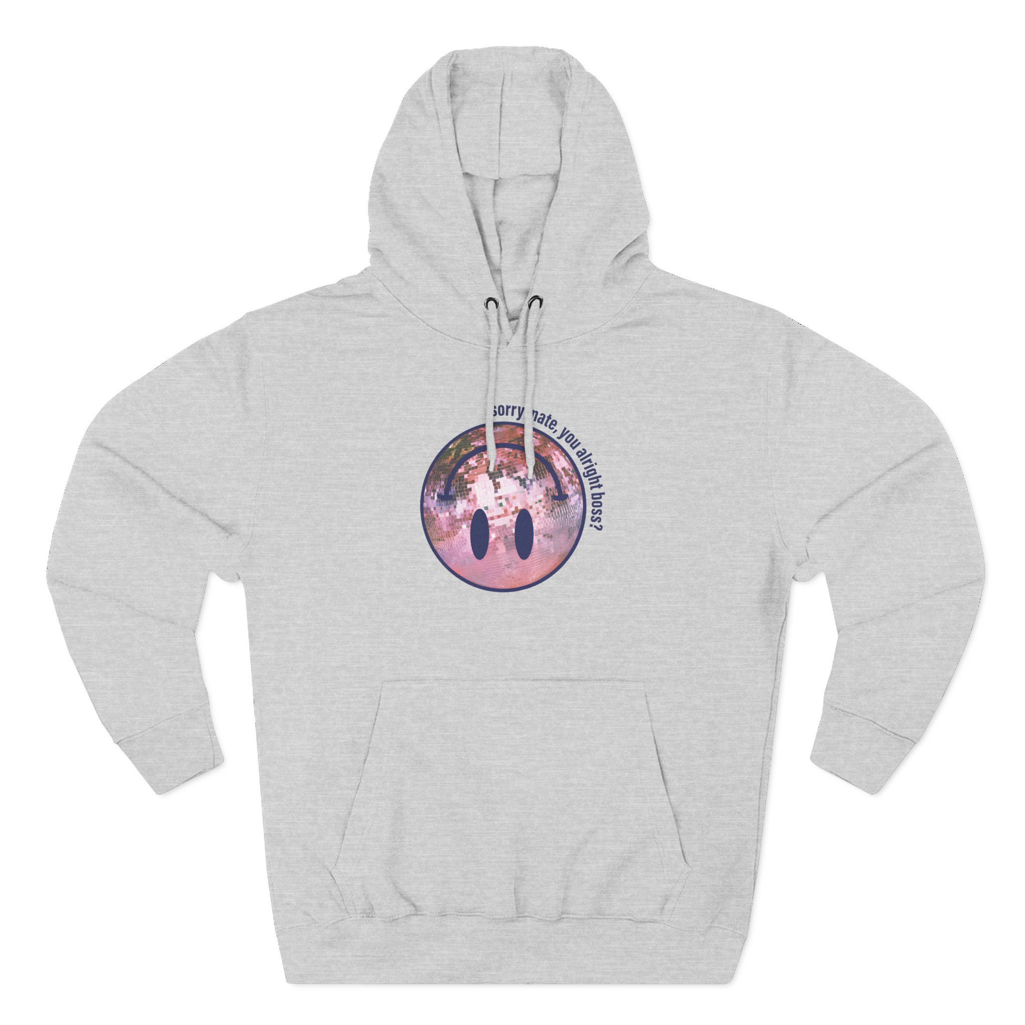 Courteeners Disco Ball Three-Panel Fleece Hoodie