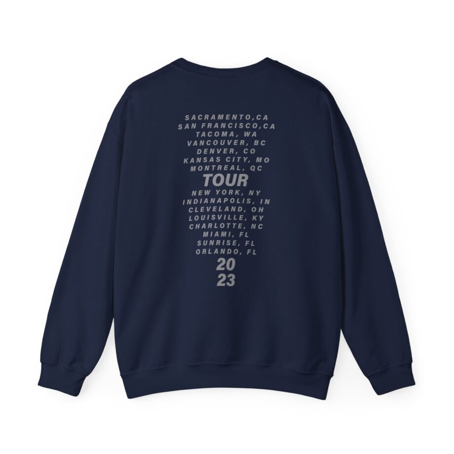 P!nk Trustfall Charcoal Unisex Heavy Blend™ Crewneck Sweatshirt