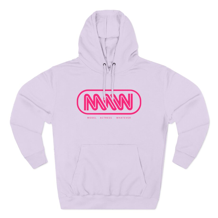 Suki Waterhouse MAW Logo Three-Panel Fleece Hoodie