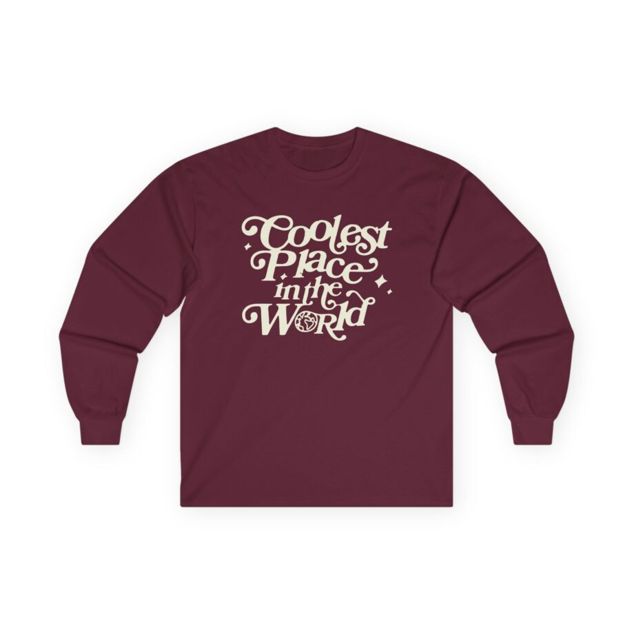 Suki Waterhouse Coolest Place in the World Unisex Ultra Cotton Long Sleeve Tee