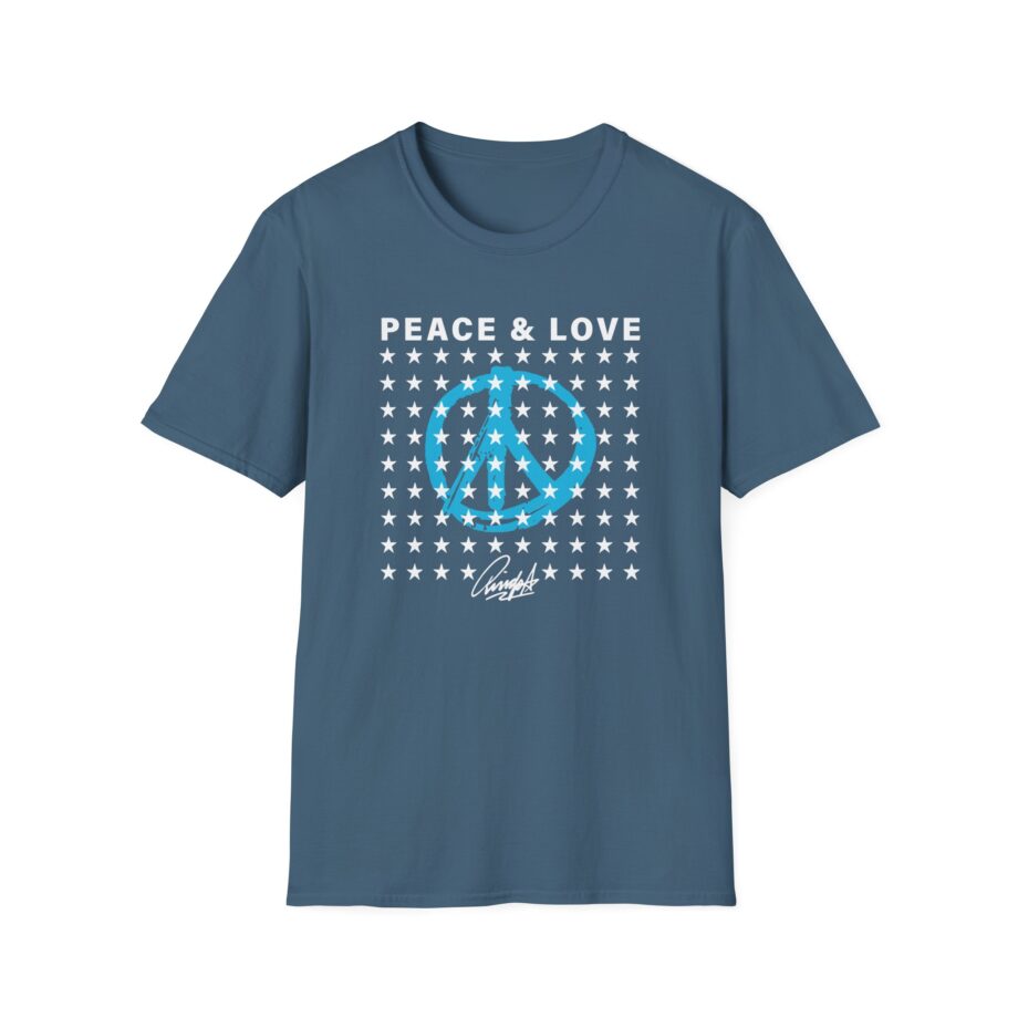 Ringo Starr Peace & Love Stars Unisex Softstyle T-Shirt