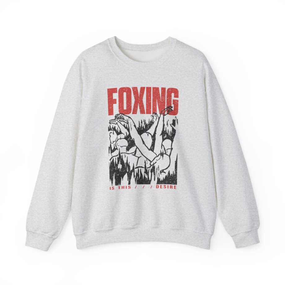 Foxing Inverted Burn Unisex Heavy Blend™ Crewneck Sweatshirt