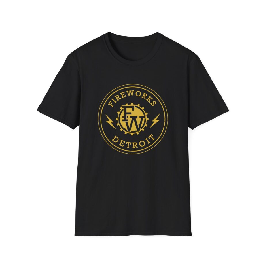 Fireworks Lightning Bolt Unisex Softstyle T-Shirt