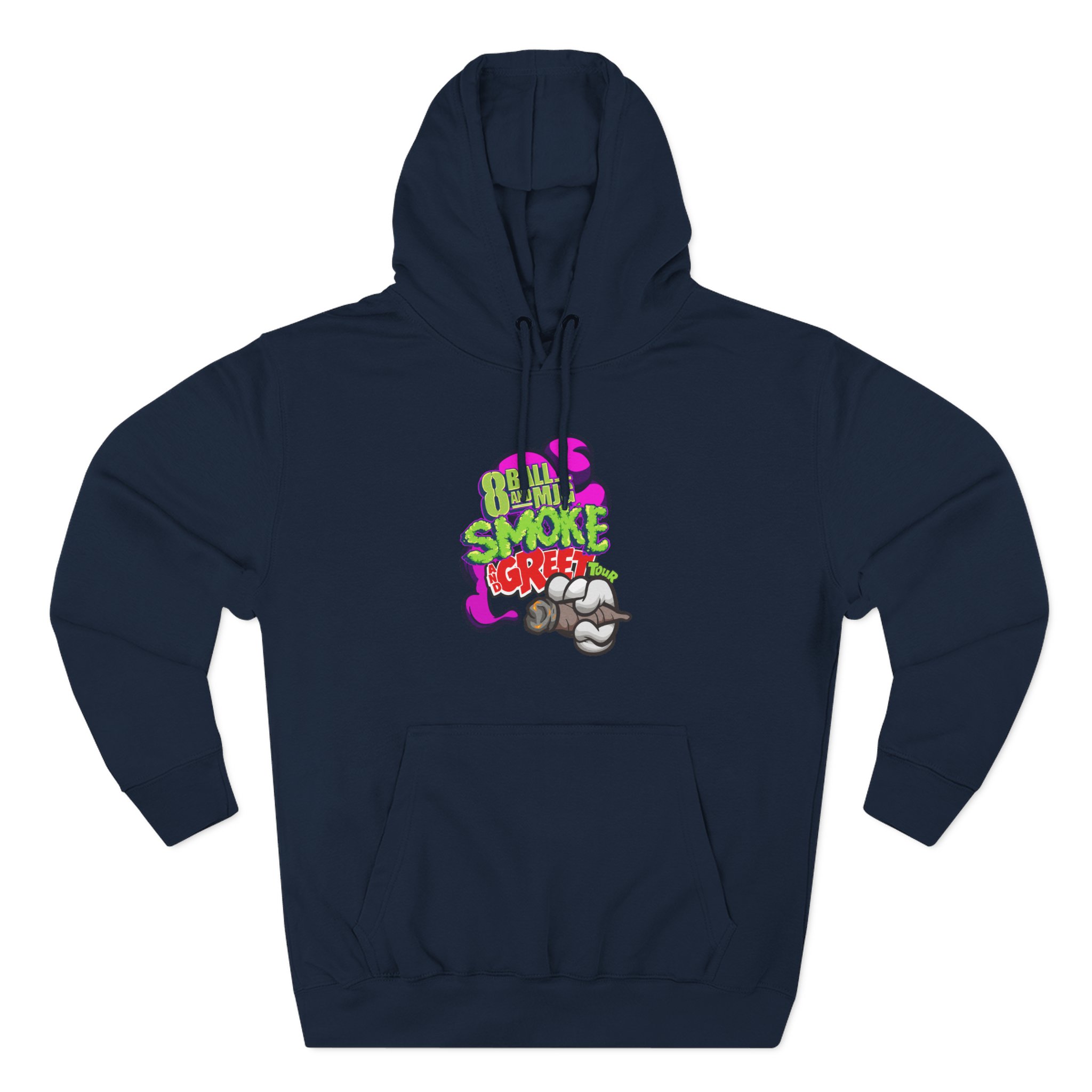 8ball Mjg Three-Panel Fleece Hoodie