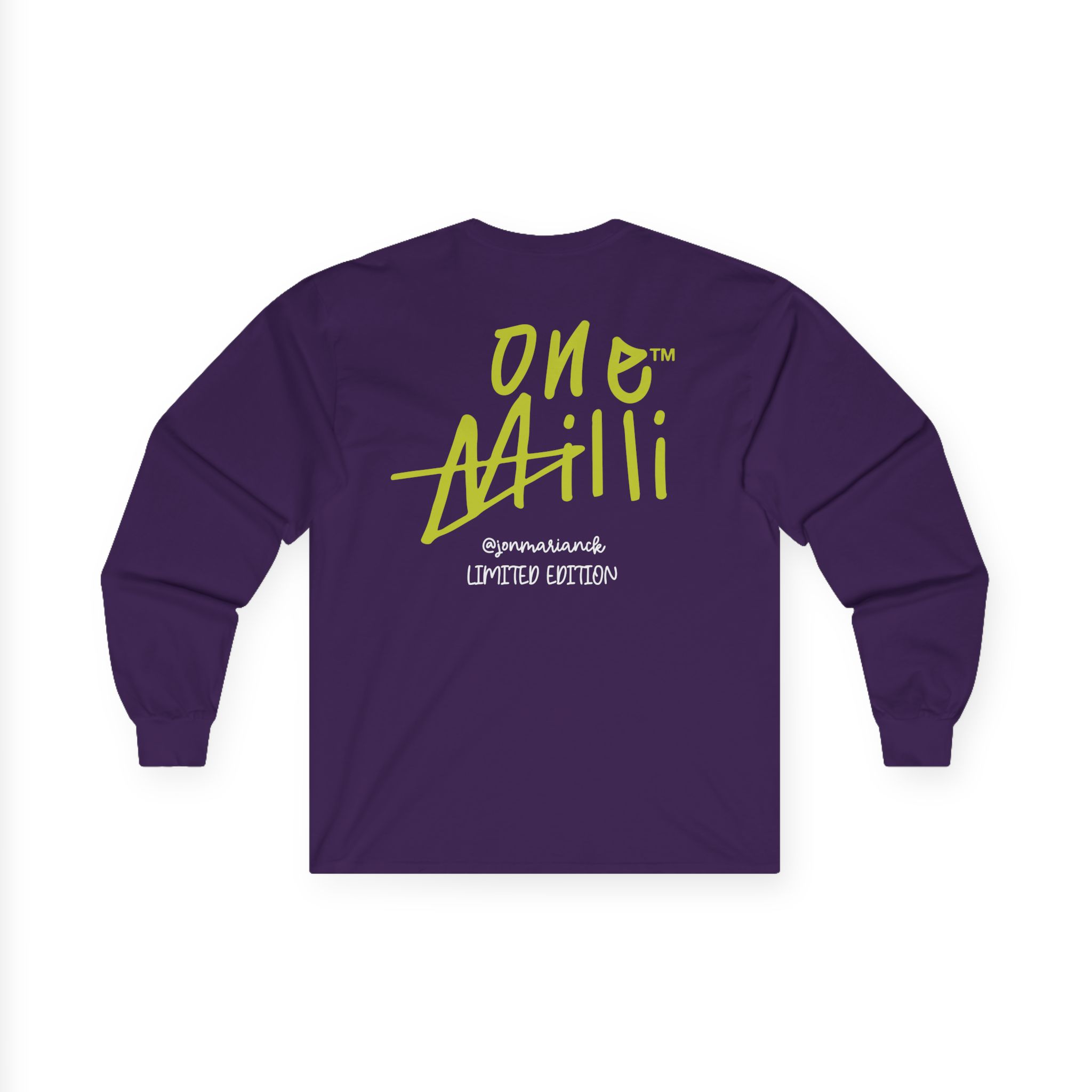 Jon Mariánek One Million Unisex Ultra Cotton Long Sleeve Tee