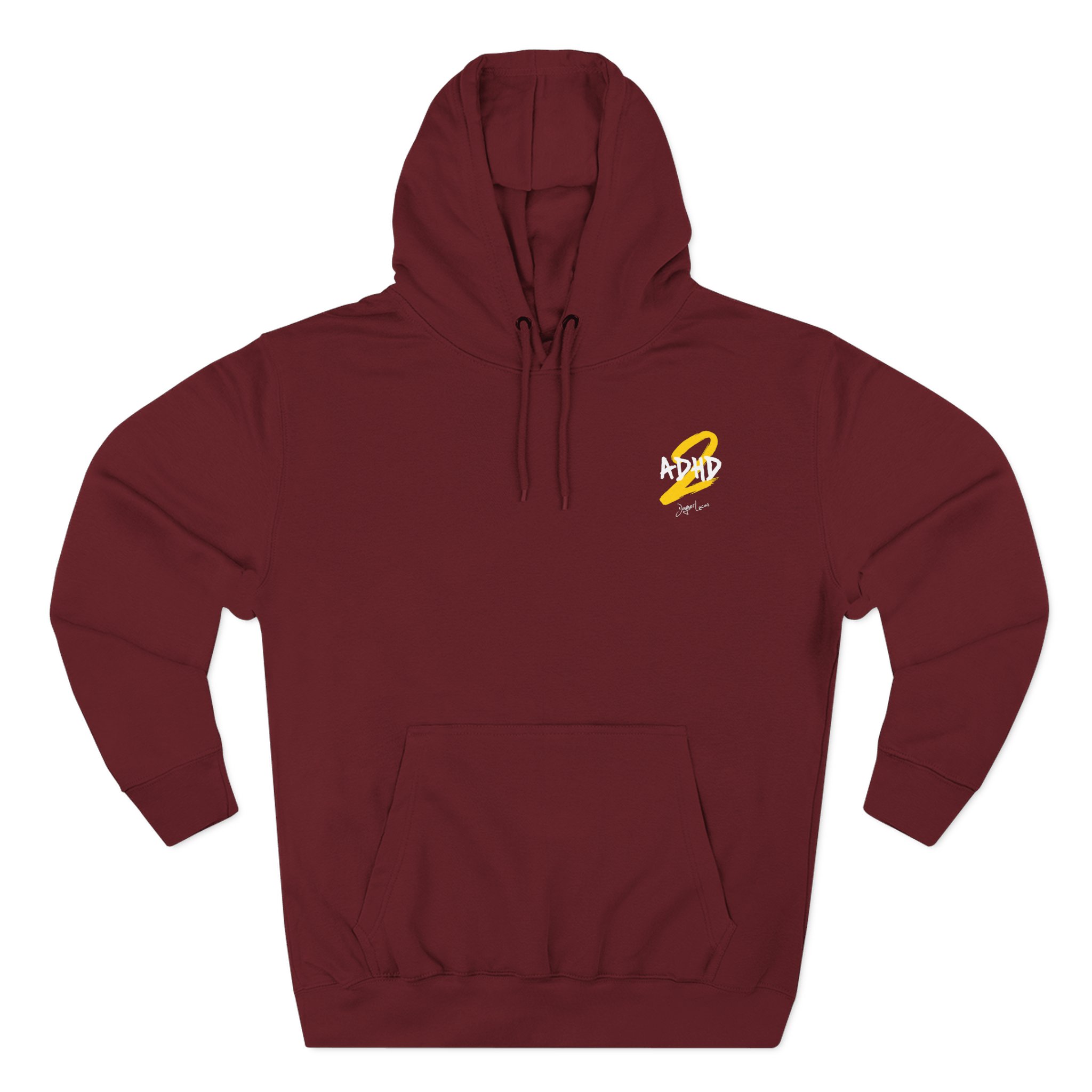 Joyner Lucas Adhd2 Logo Three-Panel Fleece Hoodie