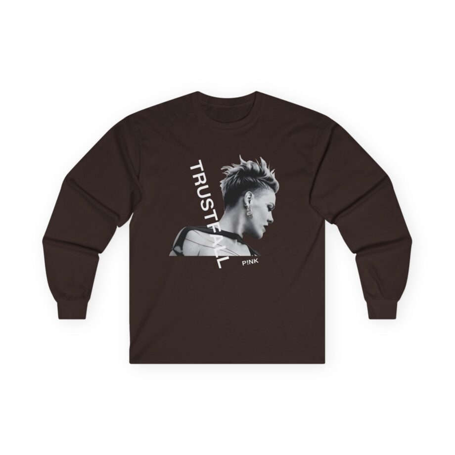 Pink Trustfall Unisex Ultra Cotton Long Sleeve Tee