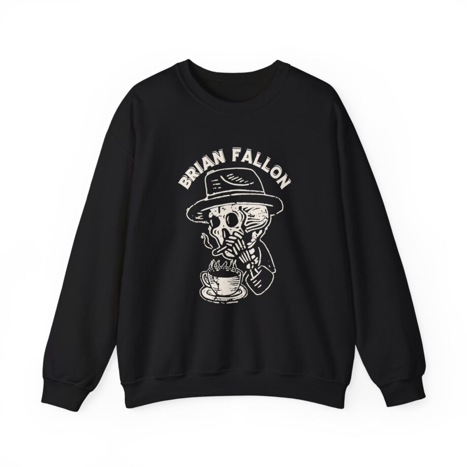 Brian Fallon Smoking Skeleton Unisex Heavy Blend™ Crewneck Sweatshirt