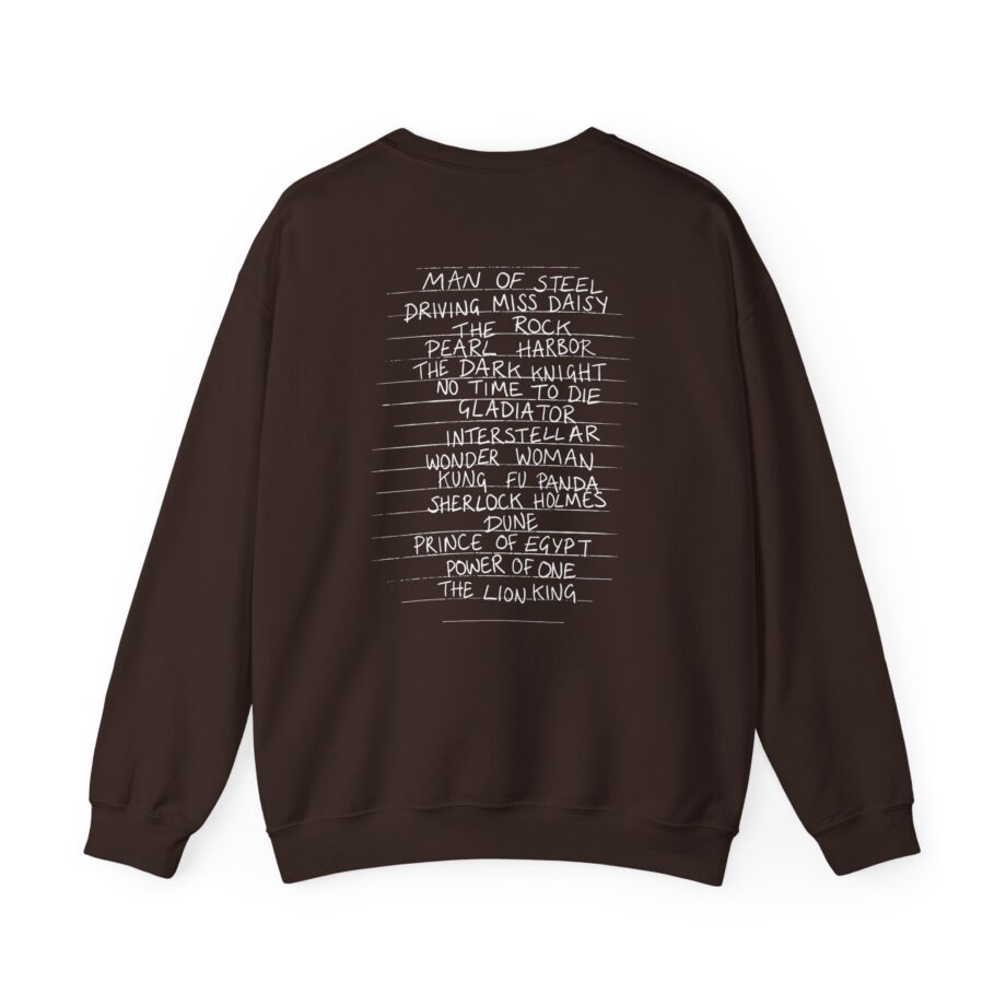 Hans Zimmer Titles Unisex Heavy Blend™ Crewneck Sweatshirt