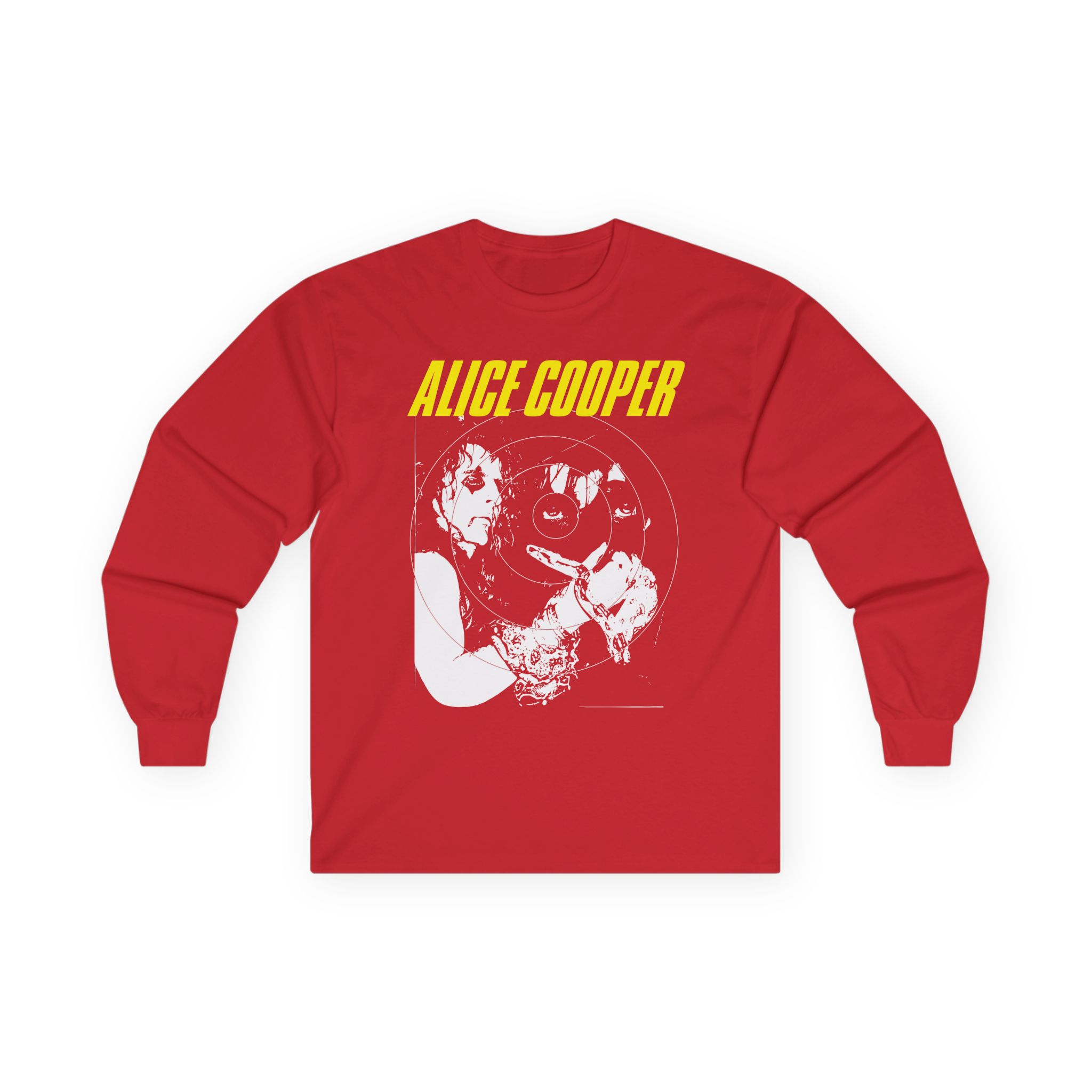 Alice Cooper Radial Horror Unisex Ultra Cotton Long Sleeve Tee