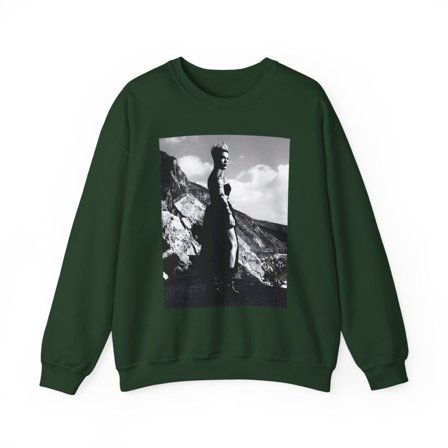 P!nk Trustfall Charcoal Unisex Heavy Blend™ Crewneck Sweatshirt