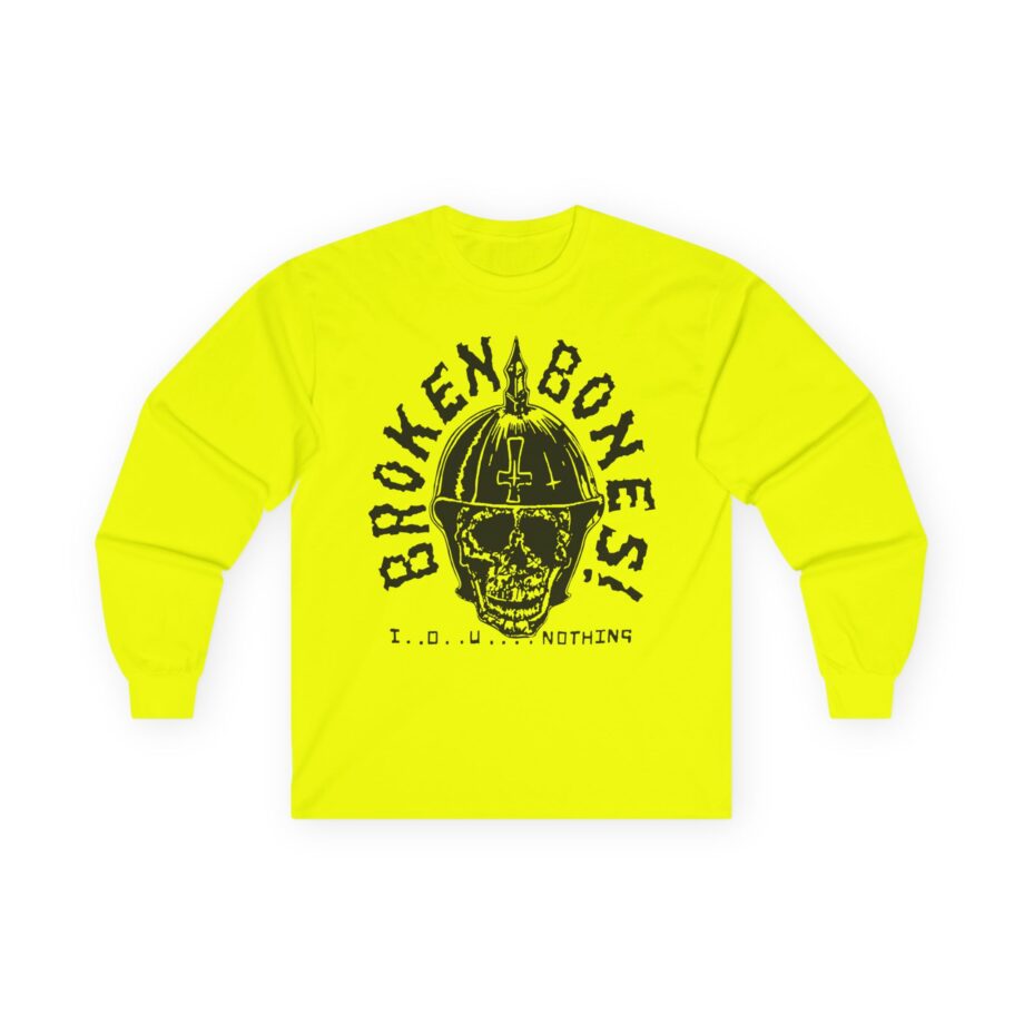 Broken Bones IOU Nothing Unisex Ultra Cotton Long Sleeve Tee