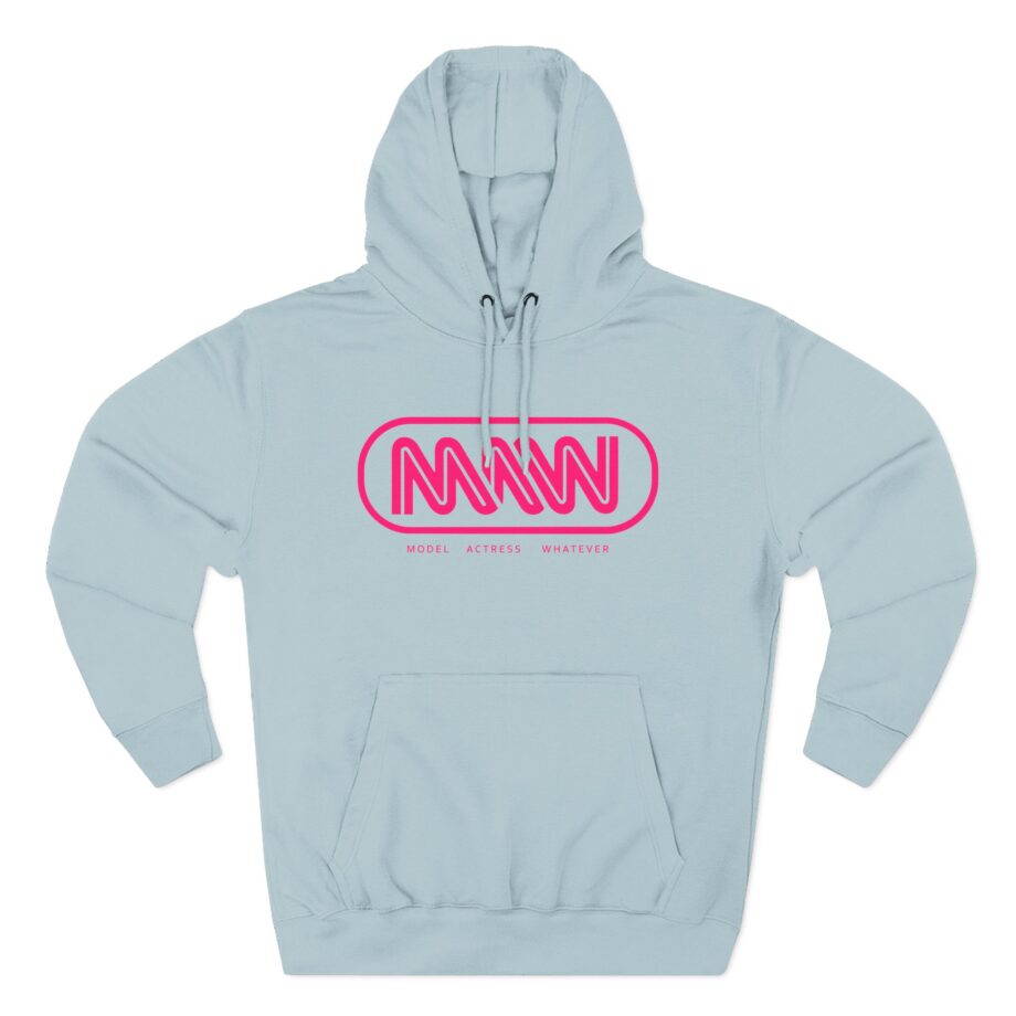 Suki Waterhouse MAW Logo Three-Panel Fleece Hoodie