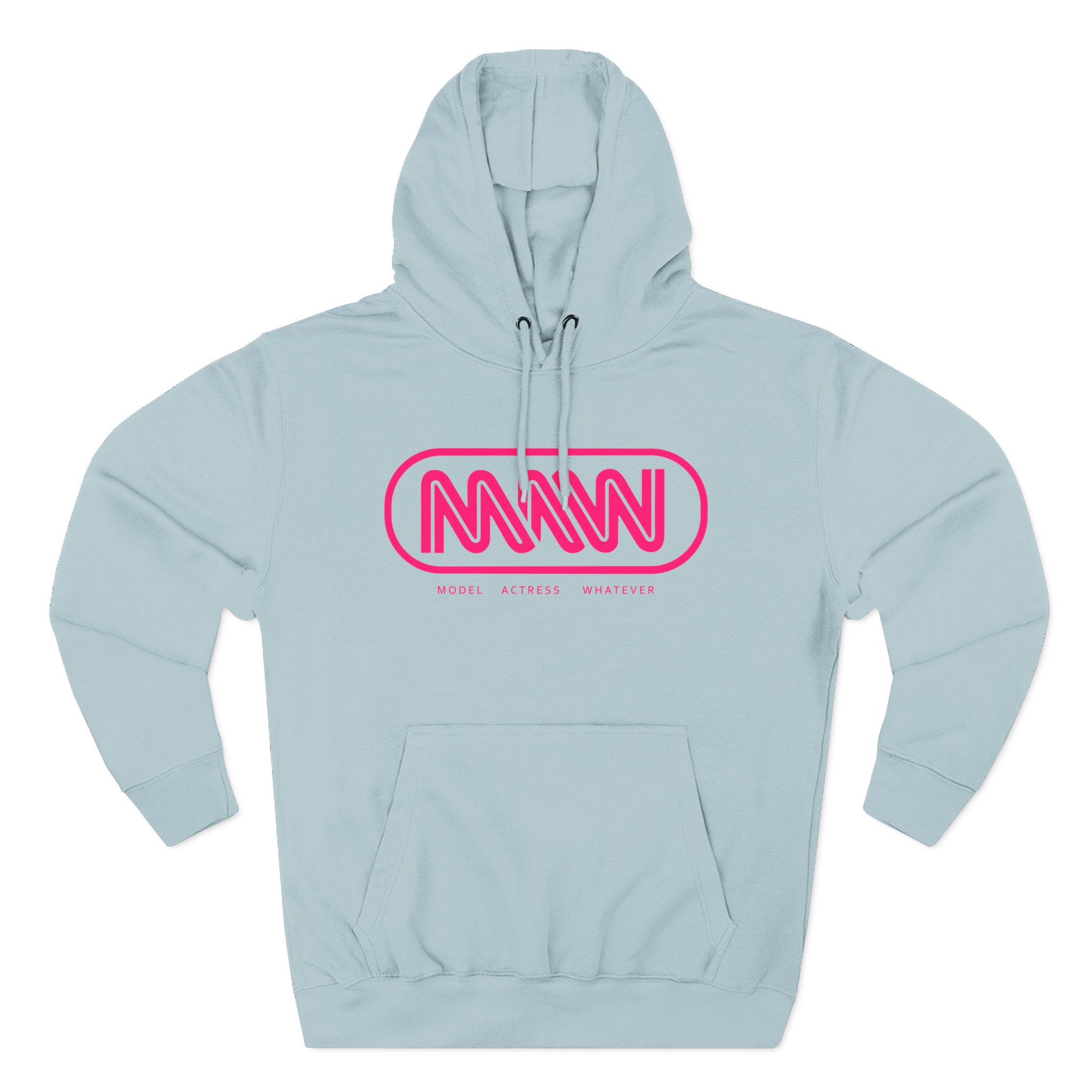 Suki Waterhouse MAW Logo Three-Panel Fleece Hoodie