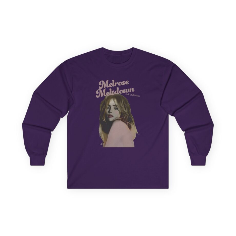 Suki Waterhouse Melrose Meltdown Unisex Ultra Cotton Long Sleeve Tee