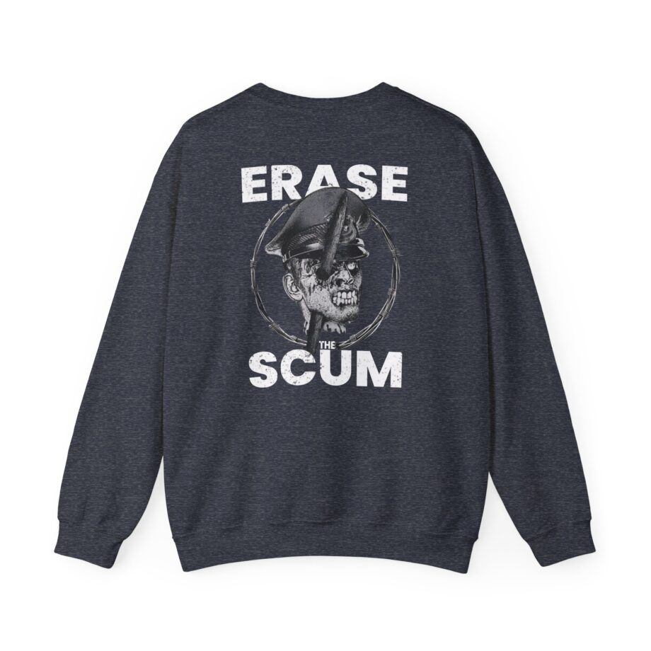 Get the Shot Erase the Scum Unisex Heavy Blend™ Crewneck Sweatshirt