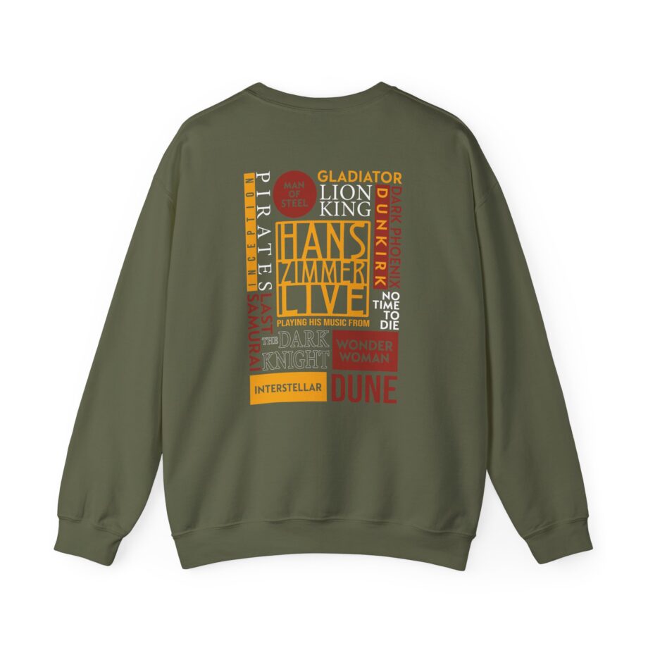 Hans Zimmer Titles Unisex Heavy Blend™ Crewneck Sweatshirt