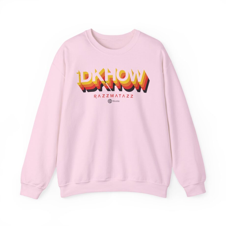 iDKHOW 3D Logo Unisex Heavy Blend™ Crewneck Sweatshirt